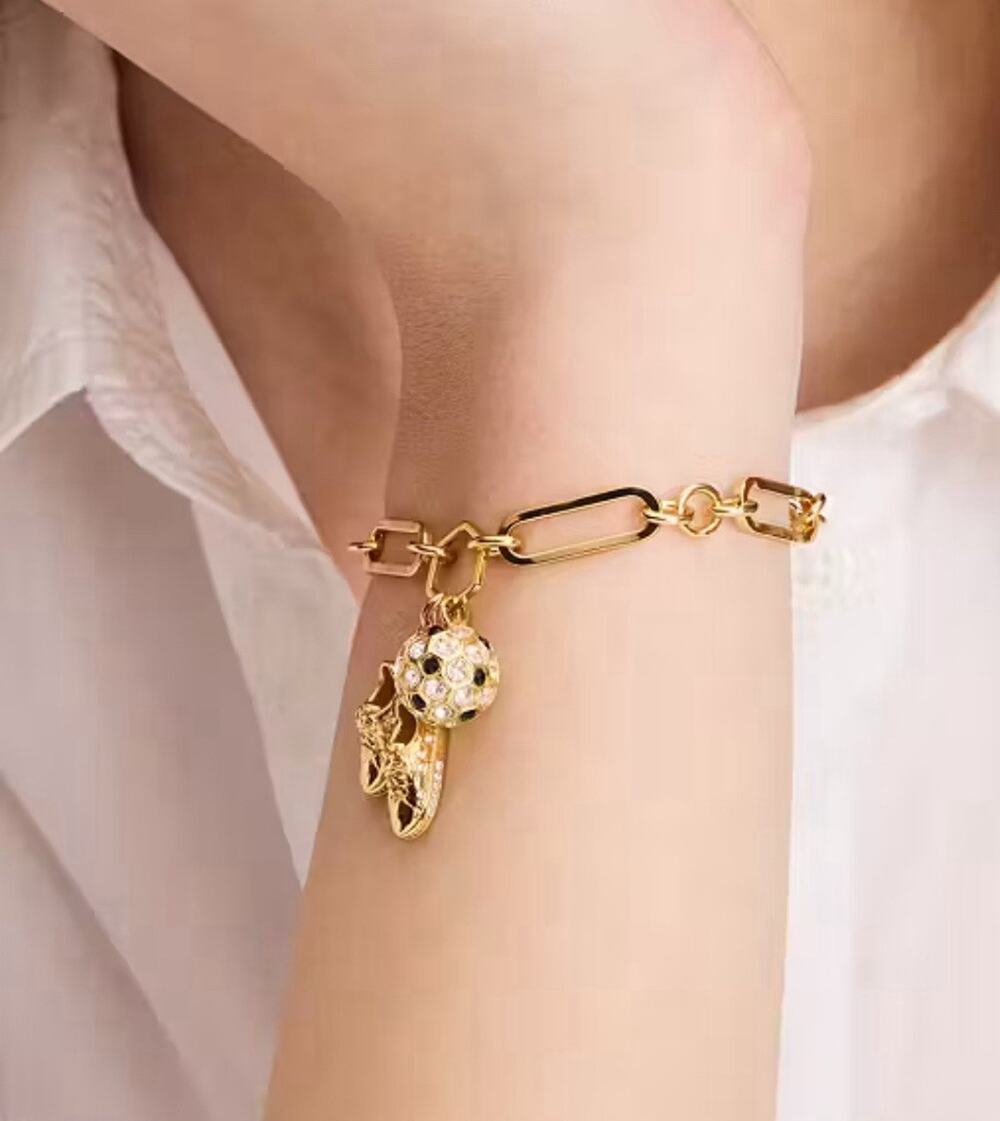 Kate Spade On The Ball Charm Bracelet Soccer